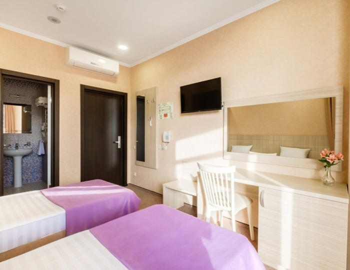 1-мест.(разм. в 2-мест.) 1-комн. станд. - Отель «Династия» Феодосия