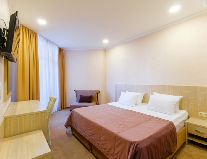 1-мест.(разм. в 2-мест.) 1-комн. комфорт - Отель «Династия» Феодосия