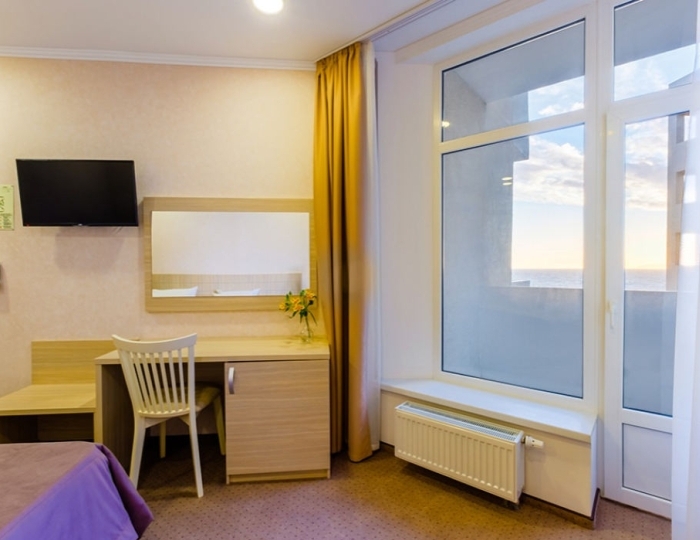 1-мест.(разм. в 2-мест.) 1-комн. комфорт - Отель «Династия» Феодосия